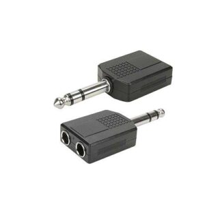 ADAPTADOR P10 (M) ESTEREO 2x P10 (F) ESTEREO PIX 003-0680HC