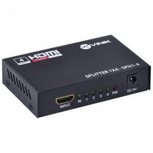 SPLITTER DIVISOR HDMI 1 ENTRADA 4 SAIDAS 4K ULTRA HD LOTUS LT-667