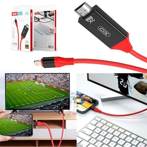 CABO HDMI (M) X LIGHTNING P/IPHONE/IPAD XO XO-GB006 - Imagem 2