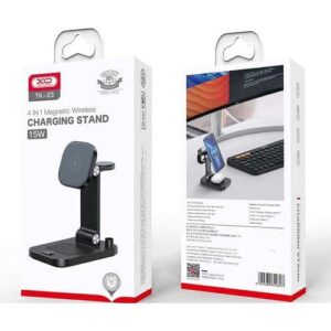 CARREGADOR SEM FIO MAGNETICO 4 IN 1 15W XO TK23