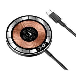 CARREGADOR WIRELESS MAGNETICO 15W TRANSPARENTE XO XO-CX013