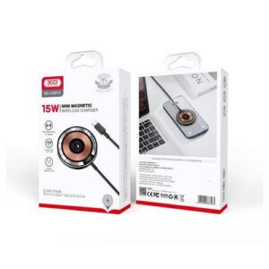CARREGADOR WIRELESS MAGNETICO 15W TRANSPARENTE XO XO-CX013
