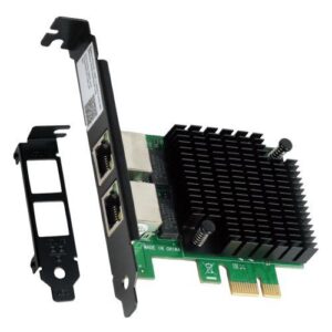 PLACA DE REDE DUAL GIGABIT PCI-E LP VINIK LC1000-2P