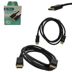 CABO DISPLAYPORT (M) X HDMI (M) 1.80METROS SHINKA