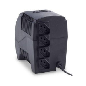 ESTABILIZADOR 300VA/W BiVOLT/115V PRETO FORCELINE ETERNITY
