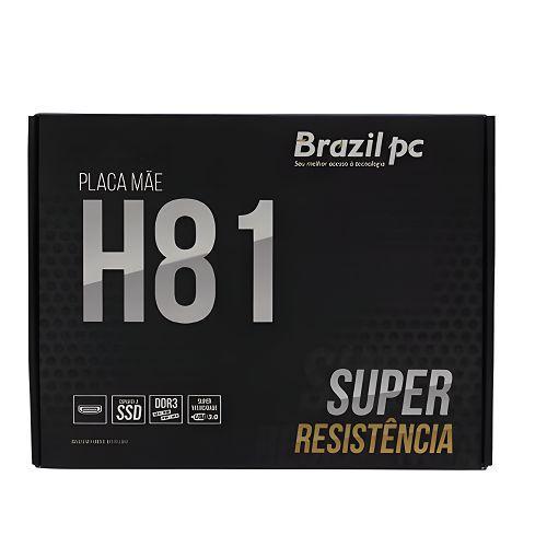 PLACA MAE 1150 H81 DDR3 M.2 NVME GIGABIT (VGA/HDMI) BPC BPC-H81N.2-TG