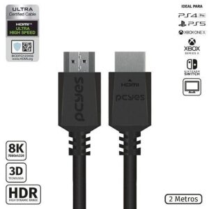 CABO HDMI V2.1 (M) X (M) 8K HDR 3D 2METRO PCYES PHM8K-2