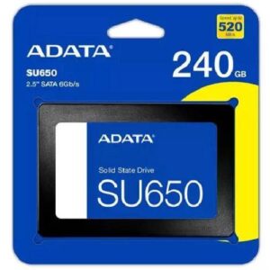 SSD 240GB SATA III 2.5 ADATA SU650