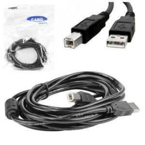 CABO USB 2.0 A (M) X B (M) C/ FILTRO 5METROS DEX C-50
