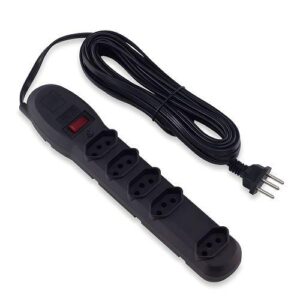 FILTRO DE LINHA 5 TOMADAS 10A 6METROS BiVolt FORCELINE 7203