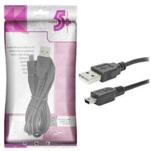CABO USB A (M) X MINI 5P 1.8METROS S/FILTRO 5+ 018-1408