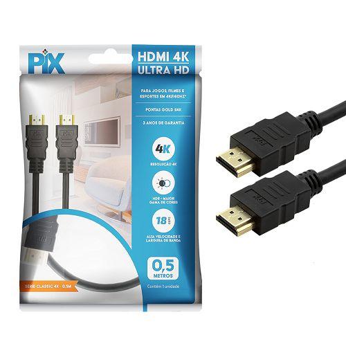 CABO HDMI V2.0 (M) X (M) 4K HDR 3D 2METROS PIX 018-2222