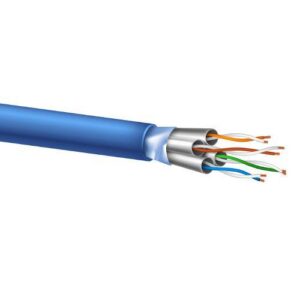 CABO DE REDE PATCH CORD CAT7 2,50METROS PLUSCABLE CAT725BL