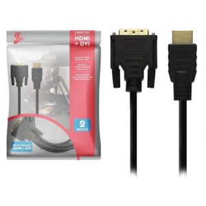CABO HDMI (M) X DVI-D (M) 24+1 2METROS 5+ 018-8702