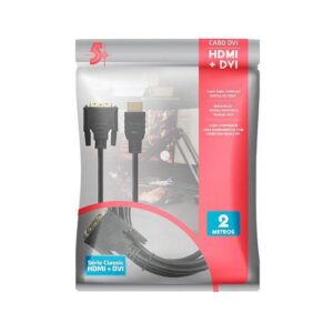 CABO HDMI (M) X DVI-D (M) 24+1 2METROS 5+ 018-8702