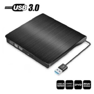 GRAVADOR CD/DVD EXTERNO USB 3.0 KNUP KP-LE300