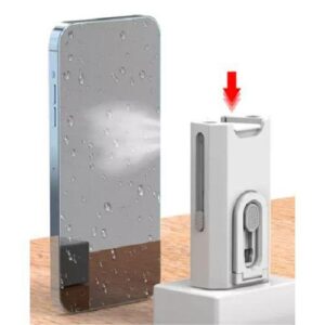 KIT ESCOVA LIMPEZA NOTEBOOK CELULAR TECLADO FONE PC 8 EM 1