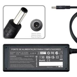 FONTE ALI. NOTEBOOK HP 19.5V 4.62A 4.5X3.0 OEM FT0182