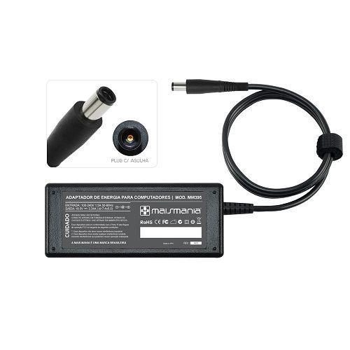 FONTE ALI. NOTEBOOK DELL 19.5V 3.34A 7.4X5.0 PA-12 FT0016 - Imagem 2