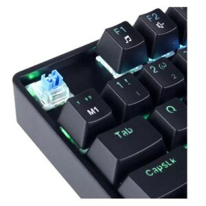 TECLADO GAMER MECANICO TKL NERON SWITCH OUTEMU BLUE HOTSWAP LED RGB PCYES PNOHBLRGB