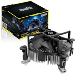 COOLER CPU INTEL SOQ. 1200/115X/775 TDP 65W 4 PINOS REVENGER G-VR317