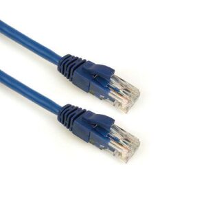 CABO DE REDE PATCH CORD CAT6 1METRO AZUL PLUSCABLE CAT610BL