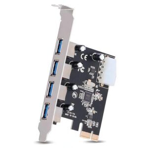 PLACA PCI-E 4 PORTAS USB 3.0 KNUP KP-T102