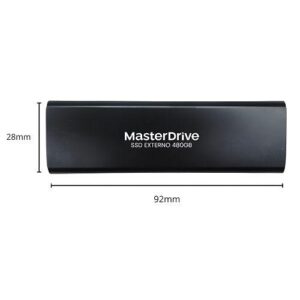 SSD EXTERNO PORTATIL 480GB USB 3.0 MASTERDRIVE M605