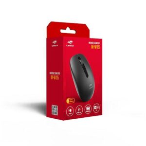 MOUSE SEM FIO 1200DPI PRETO C3TECH M-W15BK