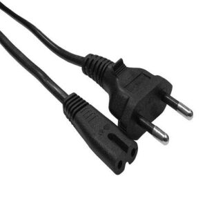 CABO DE FORCA 2 PINOS 1,2METROS 2X0,50MM