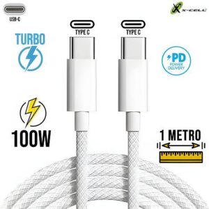 CABO USB-C X TYPC-C 100W 1METRO X-CELL XC-CD-129