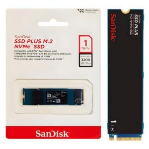 SSD M.2 NVME 2280 1TB SANDISK SDSSDA3N-1T00-G26