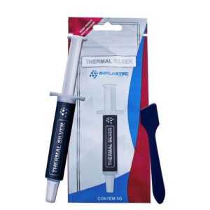 PASTA TERMICA THERMAL CINZA 5G 1,6W/MK BLISTER IMPLASTEC