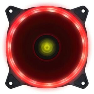 MICROVENTILADOR LED GAMER PARA GABINETE 120X120MM VERMELHO VINIK VRINGR