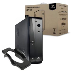 GABINETE SLIM C/ FONTE PS-200SFX C3T DT-110BK