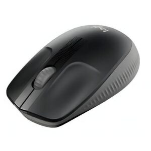 MOUSE SEM FIO WIRELESS PRETO/CINZA LOGINTECH M190