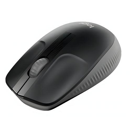 MOUSE SEM FIO WIRELESS PRETO/CINZA LOGINTECH M190