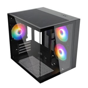 GABINETE GAMER AQUARIO S/ FONTE PIXXO CGH100B