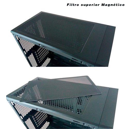 GABINETE GAMER RGB S/ FONTE PIXXO CG01 - Imagem 2