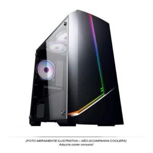 GABINETE GAMER RGB S/ FONTE PIXXO CG11