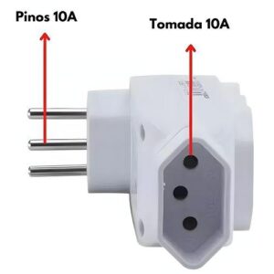 PINO MULTIPL.TRIPOLAR 4 SAIDAS 10A 250V BR FORCELINE 180100074