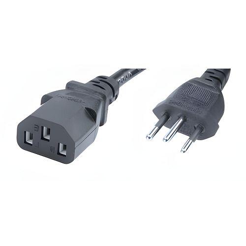 CABO DE FORÇA 3X0,50MM P/ COMPUTADOR ATE 330W 1.2METROS OEM CF01-1