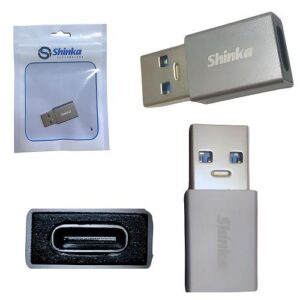 ADAPTADOR USB-C FEMEA X USB MACHO SHINKA AD0601SK