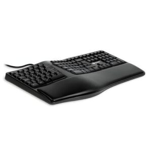TECLADO USB ERGONOMICO C/APIO DE PULSO GOLDENTEC 45202