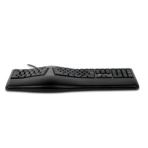 TECLADO USB ERGONOMICO C/APIO DE PULSO GOLDENTEC 45202