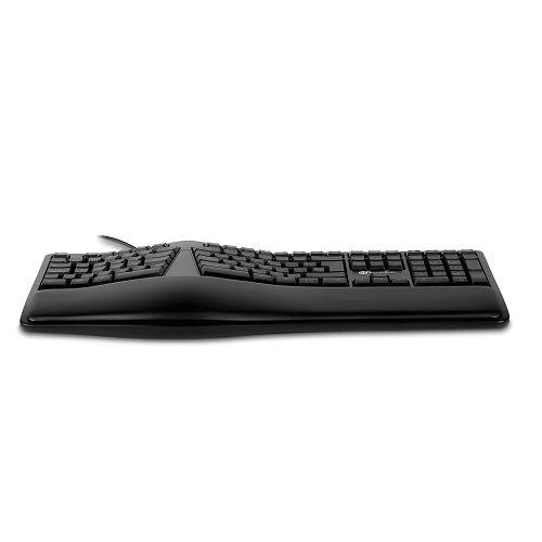 TECLADO USB ERGONOMICO C/APIO DE PULSO GOLDENTEC 45202 - Imagem 3