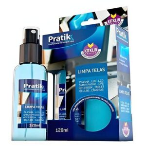 KIT LIMPA TELAS 120ML PRATIK