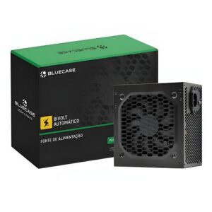 FONTE ATX 500W BIVOLT AUTO. C/CAIXA C/CABO PRETO BLUECASE BLU500-ATPS2