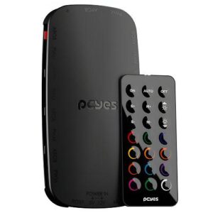 CONTROLADOR DE FAN COM CONTROLE REMOTO 9 PORTAS (PWM/ARGB) PCYES PELC9PVBR