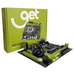 PLACA MAE 1155 H61 DDR3 NVME GIGABIT (VGA/HDMI) C/CAIXA GET